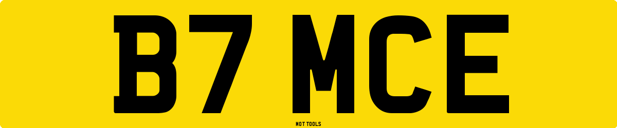 B7MCE MOT Check