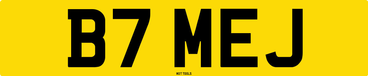 B7MEJ MOT Check