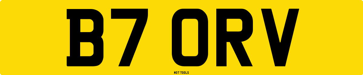 B7ORV MOT Check