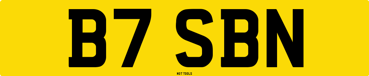 B7SBN MOT Check