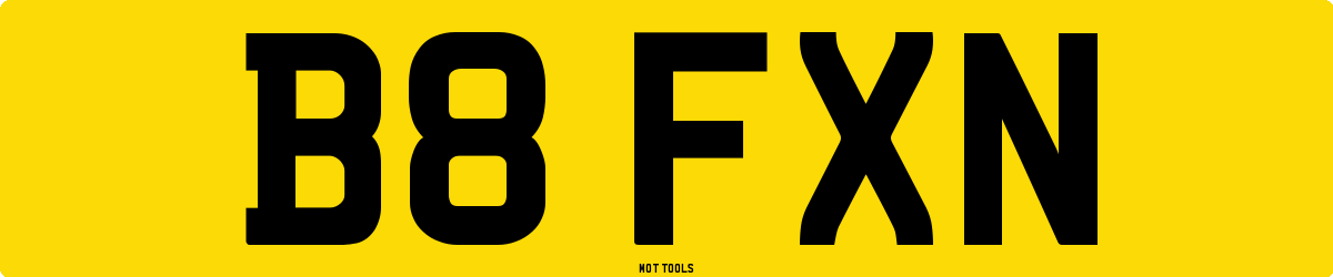 B8FXN MOT Check