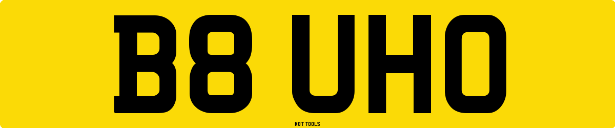 B8UHO MOT Check