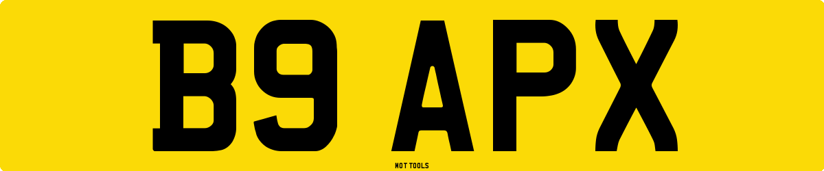 B9APX MOT Check