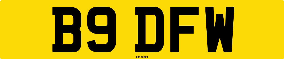 B9DFW MOT Check