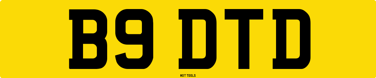 B9DTD MOT Check