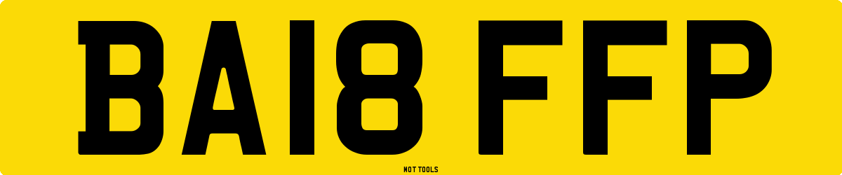 BA18FFP MOT Check