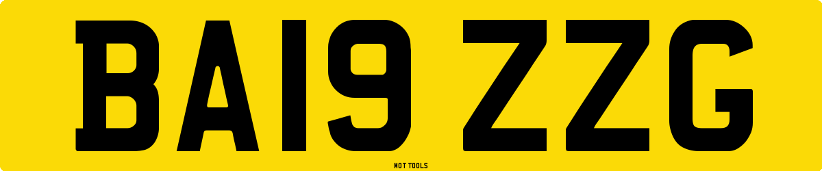 BA19ZZG MOT Check
