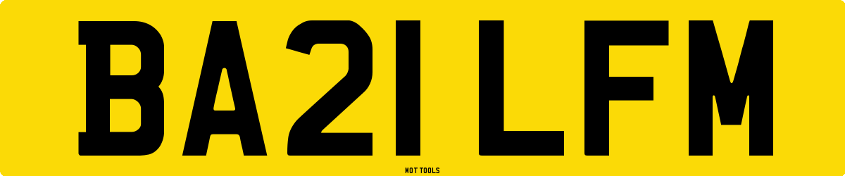 BA21LFM MOT Check