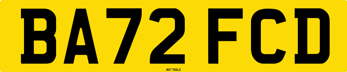 BA72FCD MOT Check
