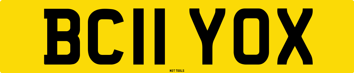 BC11YOX MOT Check