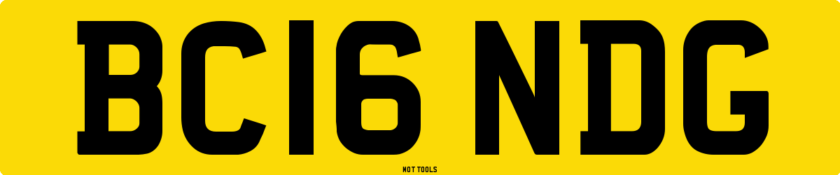 BC16NDG MOT Check