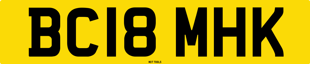 BC18MHK MOT Check