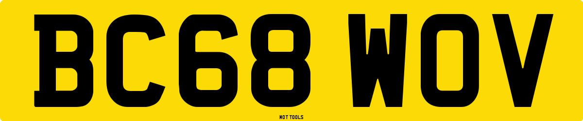BC68WOV MOT Check