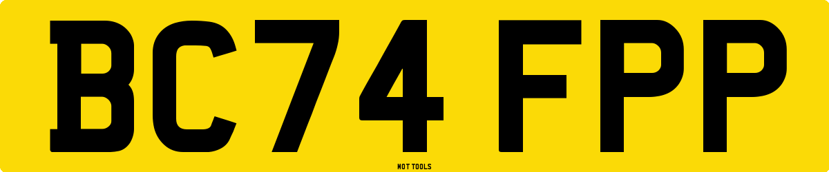 BC74FPP MOT Check