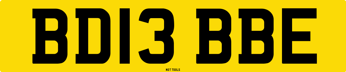 BD13BBE MOT Check