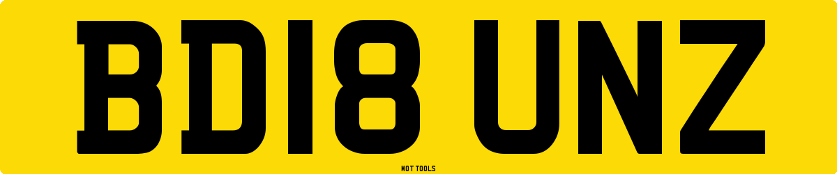 BD18UNZ MOT Check