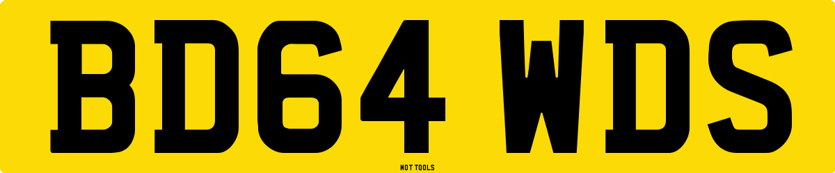BD64WDS MOT Check