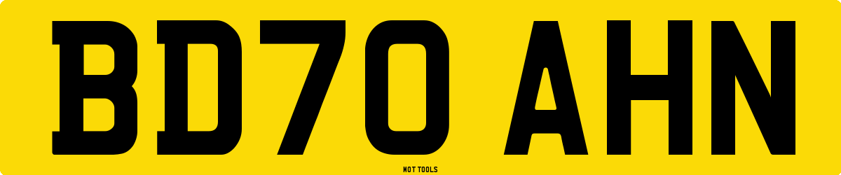BD70AHN MOT Check