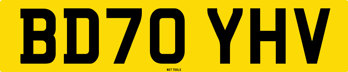 BD70YHV MOT Check