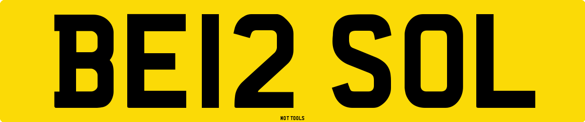 BE12SOL MOT Check
