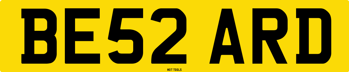 BE52ARD MOT Check
