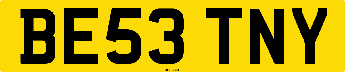 BE53TNY MOT Check