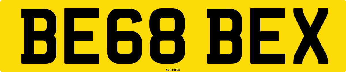 BE68BEX MOT Check