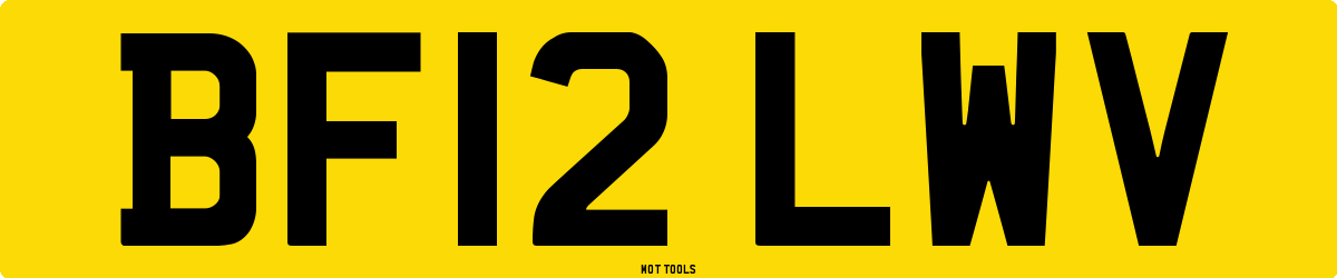 BF12LWV MOT Check