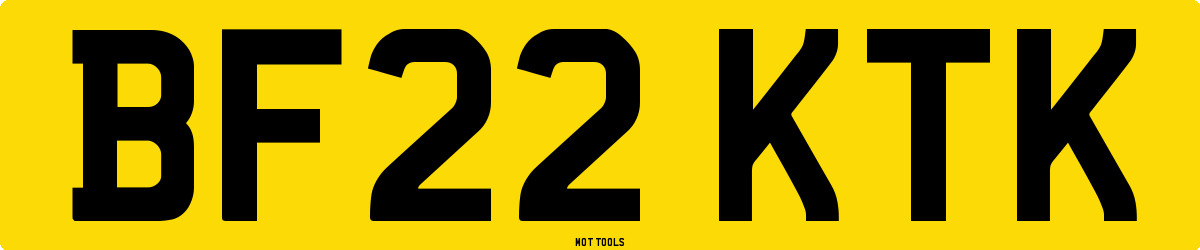 BF22KTK MOT Check