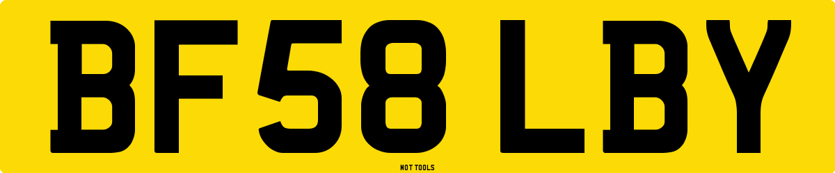 BF58LBY MOT Check