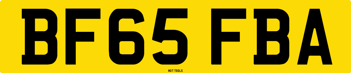 BF65FBA MOT Check
