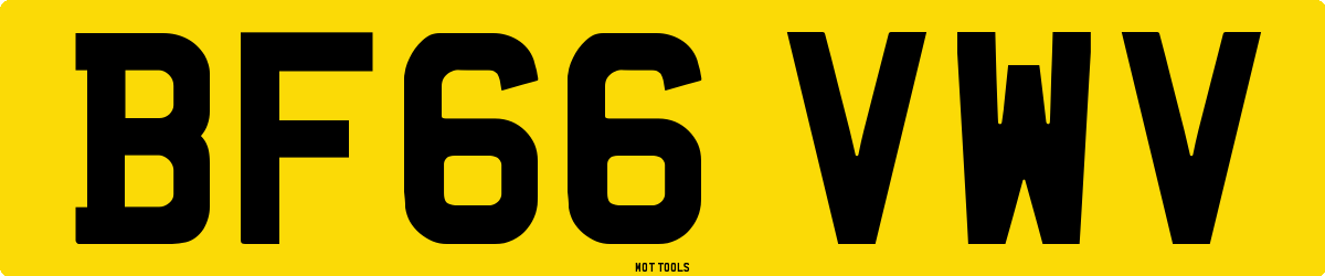 BF66VWV MOT Check