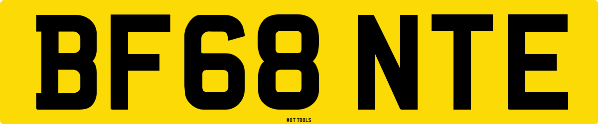 BF68NTE MOT Check