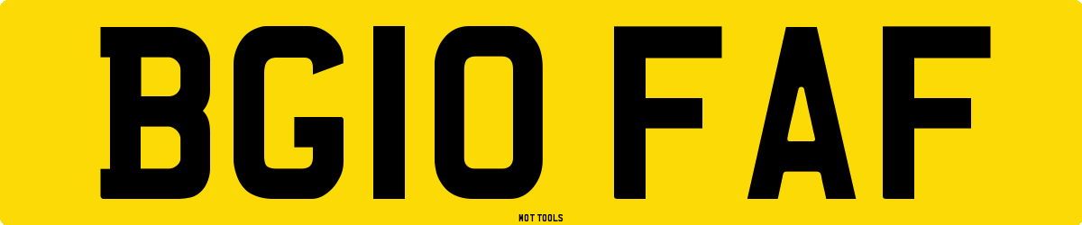 BG10FAF MOT Check