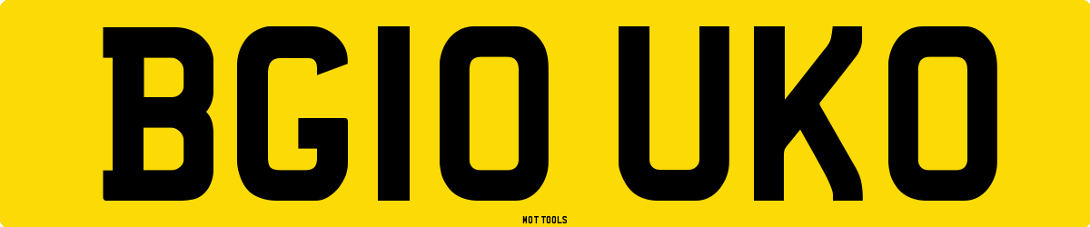 BG10UKO MOT Check