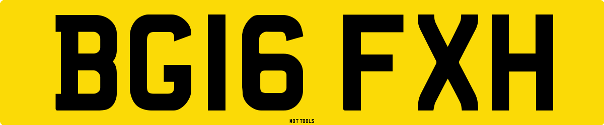 BG16FXH MOT Check