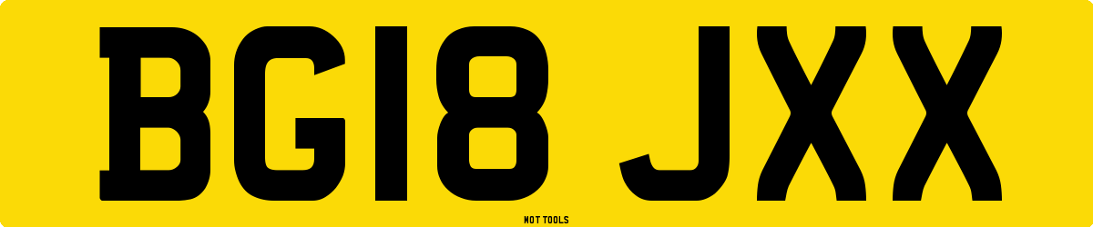 BG18JXX MOT Check