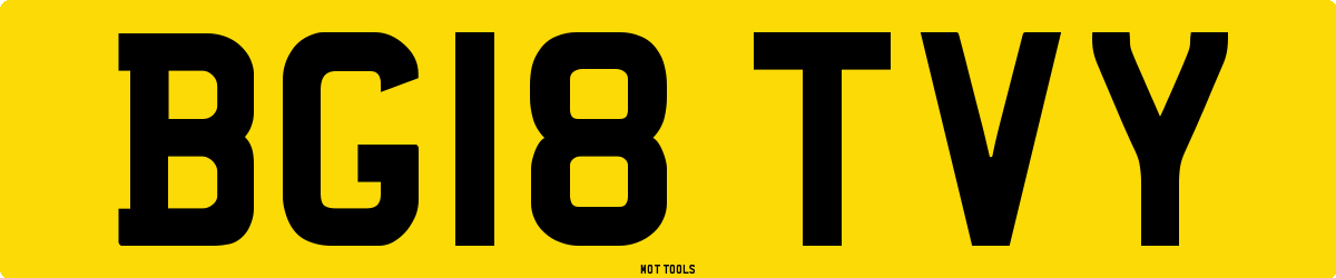 BG18TVY MOT Check