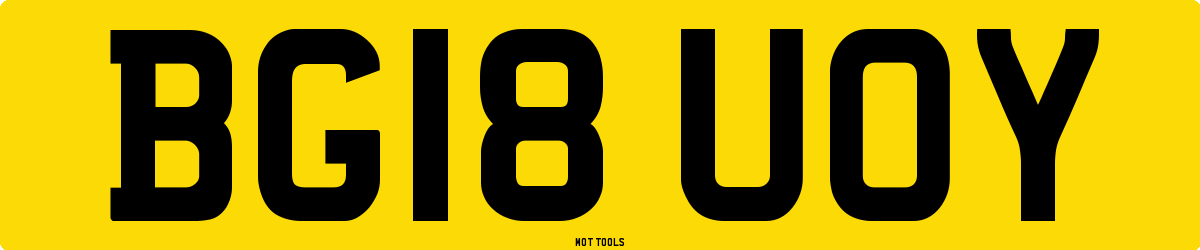 BG18UOY MOT Check