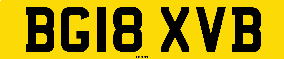 BG18XVB MOT Check