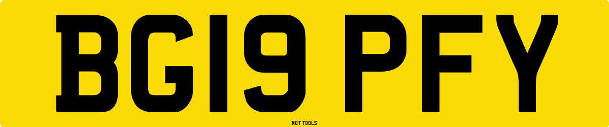 BG19PFY MOT Check