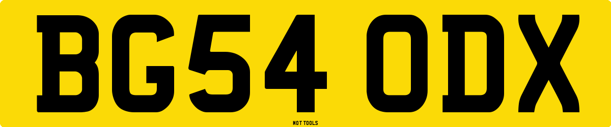 BG54ODX MOT Check