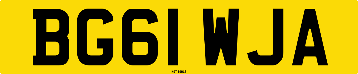 BG61WJA MOT Check