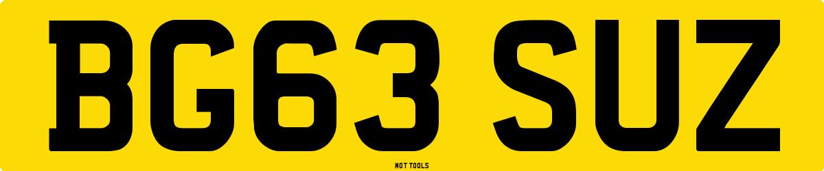 BG63SUZ MOT Check