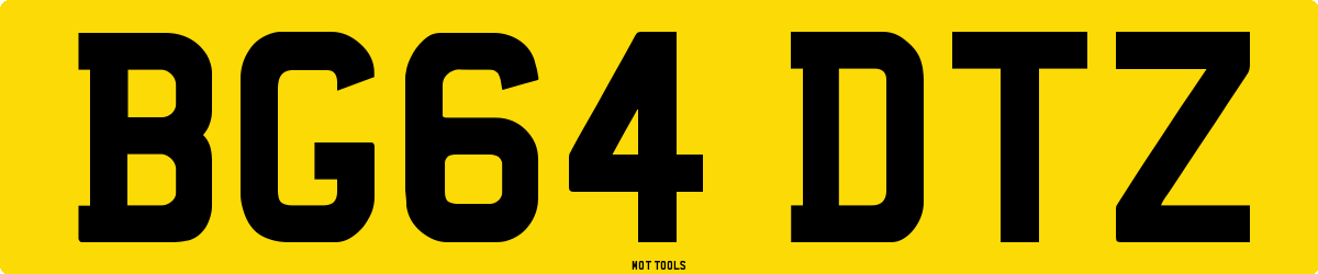 BG64DTZ MOT Check