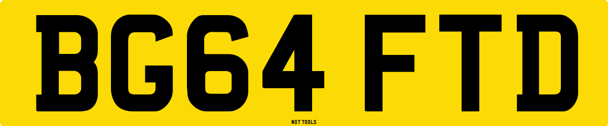 BG64FTD MOT Check