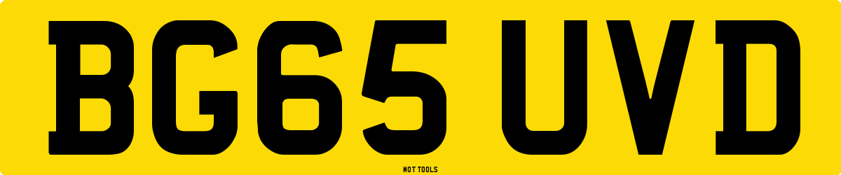 BG65UVD MOT Check