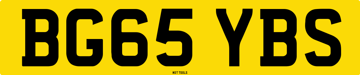 BG65YBS MOT Check
