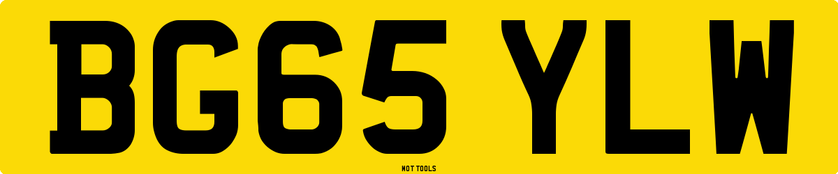 BG65YLW MOT Check