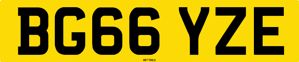 BG66YZE MOT Check